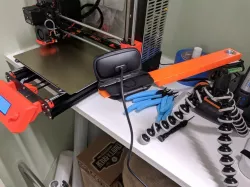 Logitech C525 boom arm