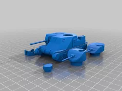 M3 Lee [American Medium Tank] (w/ M3 Grant turret+sand shields)