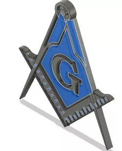 Masonic Compass and Square 