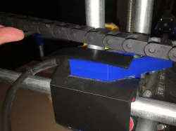 MPCNC Z axis drag chain shelf - revised