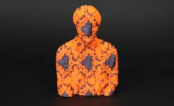 My Statue with Mandelbrot
