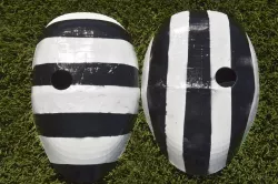 Nashiro and Kurona's mask from Tokyo Ghoul