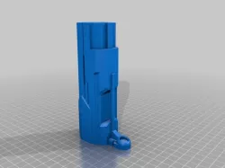 Nerf Rapidstrike Muzzle Battery Case Lock - E