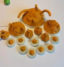 Ochre Jelly Ooze - 28mm D&D mini