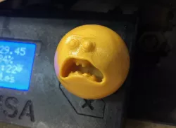 Prusa i3 - Selector Knob - Rick and Morty - Screaming Sun V2