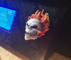 Prusa i3 - Selector Knob - Super Hero - Ghost Rider