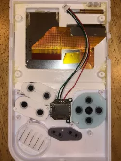 Raspberry Pi Gameboy VGA LCD bracket SNES with PSP joystick
