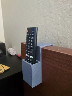 Remote holder for Ikea bed