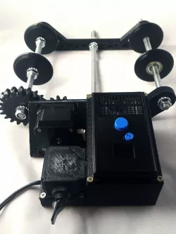 Rock tumbler with timer