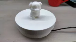 Rotating Demonstration Stand