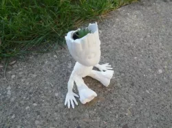 Self watering baby groot planter (customizable)