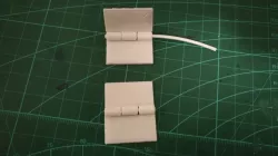 Simple hinge for kids projects