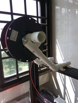 Simple pipe spool holder