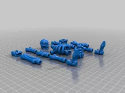 Snap-together Skeleton