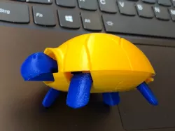Squishy Turtle Remix (2-color-bottom single print)