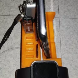 SUPPORT DE RECHARGE IPHONE ET APPLE WATCH