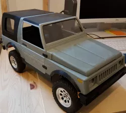 Suzuki SJ 410 Body / Karosserie 1/9 SCX10 Chassis