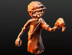 Time freezing Testicle Monster