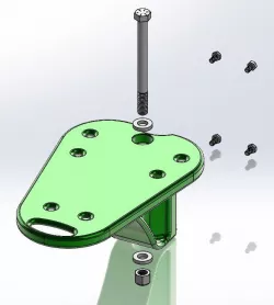 Tree Seat, Strap on tree attachment