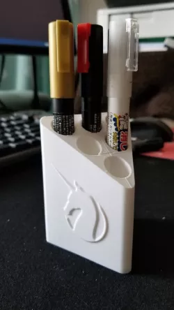Triangle Gundam Marker Pen Holder Vase Mode