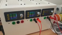 Triple bench power supply with Ruideng DPS5020 and DPS5015