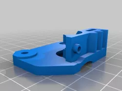 Wanhao Duplicator extruder plate Flex File without PTFE extension