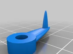 Window screen clip
