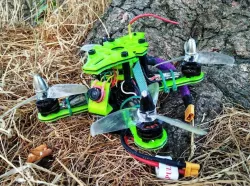 X-132: The Ultimate Sub 250g 2-3 Inch Brushless "Monster Whoop" Micro Drone Frame Kit 