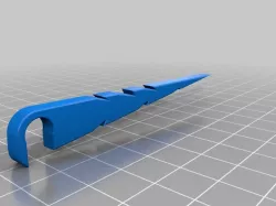1/4" Drip irrigation tubing stake
