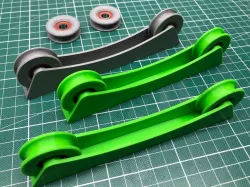 3D Filament Spool Stand w/ Roller Bearings