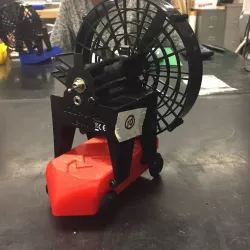 3D Printed Fan-Powered Car