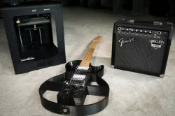 3D Printed Functional Electric Guitar Project !!!