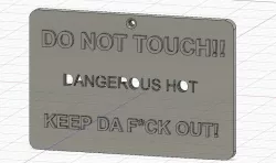 3D Printer Useful Sign