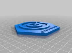 3D Printing Community Hex Mural - Chaos Core Tech