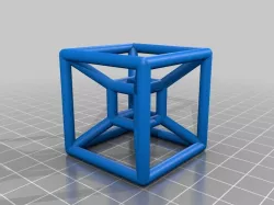 40-17 Tesseract Marble Trap