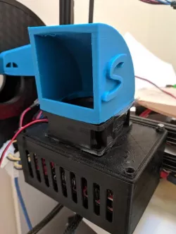 45 Degree Fan Duct for 60MM Fan