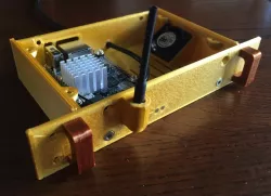 6" Rack, Orange PI Zero, W/Chassis Fan