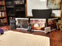 Adventure Flex:  Make your Own GM Screen, Dice Tower, and Supply Organizers for GM and Players.