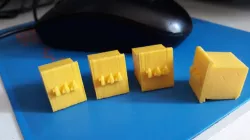 Anet A6 Cubo calibracion cama