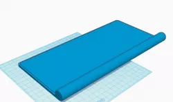 Apple wireless keyboard 3D model