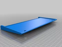 Apple wireless keyboard dish 3D model