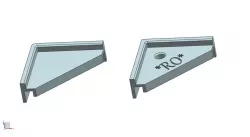 Aquarium Corner for Glass Cover
