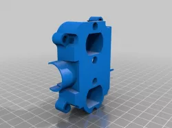 AZURE - Canted Flywheel Cage for Nerf Stryfe (TESTED 7.16.18)