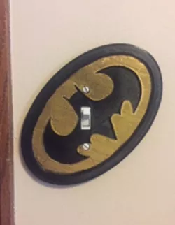 Batman Light Switch Cover