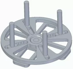 Bearing Spool Holder (Tevo Tornado Z Axis Bearing)