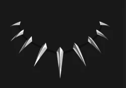 Black Panther Necklace Claw
