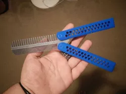 Butterfly Knife Comb