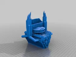 Chevy Engine 350 Modifided Card Holder