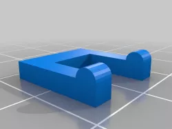 Commodore C64 Breadbin Broken Rear Case Clip Replacement