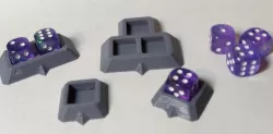 Customizable D6 Holder (Multi-dice)